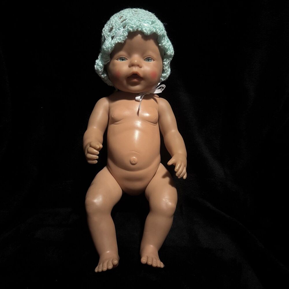 Vintage Zapf Creation 19-inch Baby Chou Chou Doll 2002 D-96472 Not Tested